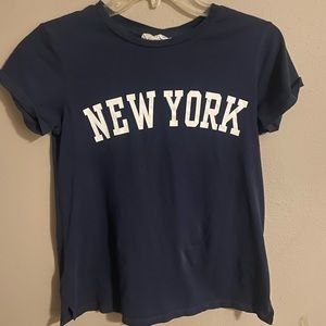 Navy Graphic Tee